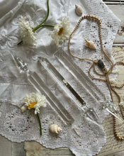 Load image into Gallery viewer, Set of Three Vintage Cut Glass Droplets