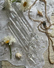 Load image into Gallery viewer, Set of Three Vintage Cut Glass Droplets