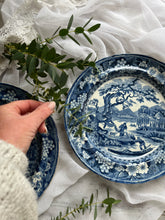 Load image into Gallery viewer, Early Staffordshire Antique Plates