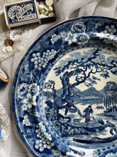 Load image into Gallery viewer, Early Staffordshire Antique Plates