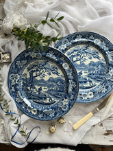 Load image into Gallery viewer, Early Staffordshire Antique Plates