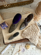 Load image into Gallery viewer, Victorian Style Pin Cushion Shoes