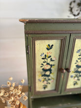 Load image into Gallery viewer, Hand Painted Vintage Cabinet
