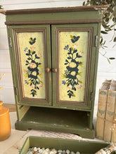 Load image into Gallery viewer, Hand Painted Vintage Cabinet