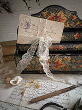 Load image into Gallery viewer, Victorian Paper Mache Letter Rack