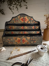 Load image into Gallery viewer, Victorian Paper Mache Letter Rack