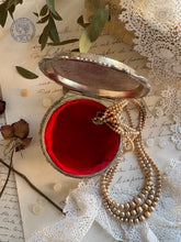 Load image into Gallery viewer, Vintage Rose Cameo Trinket Box