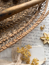 Load image into Gallery viewer, Vintage Wicker Weave Basket