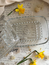 Load image into Gallery viewer, Pressed Glass Butter Dish