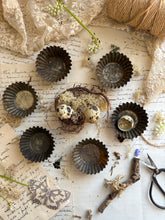 Load image into Gallery viewer, Vintage Fluted Metal Tins