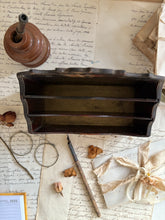 Load image into Gallery viewer, Small Antique Wooden Letter Rack