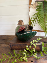 Load image into Gallery viewer, Vintage Hand Painted Decoy Duck