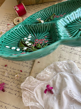 Load image into Gallery viewer, Turquoise German Majolica Dish
