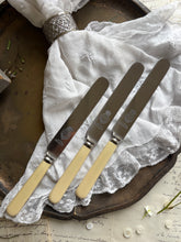 Load image into Gallery viewer, Antique Set of 6 Dessert Knives