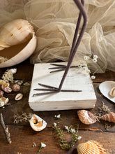 Load image into Gallery viewer, Hand-Carved Wooden Shorebird Figurine
