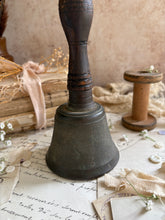 Load image into Gallery viewer, Vintage Hand Bell with Wooden Handle