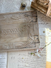 Load image into Gallery viewer, Vintage Rustic Wooden Bread Board