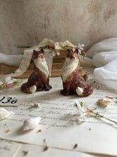 Load image into Gallery viewer, Vintage Red Fox Ceramic Salt & Pepper Pots