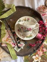 Load image into Gallery viewer, Vintage Wedgwood “Water Lily” Teacup & Saucer