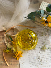 Load image into Gallery viewer, Vintage Empoli Amber Glass Candy Dish