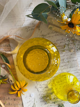 Load image into Gallery viewer, Vintage Empoli Amber Glass Candy Dish