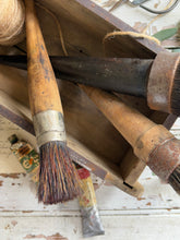 Load image into Gallery viewer, Set of Three Antique Artist Brushes