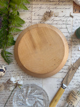 Load image into Gallery viewer, Vintage Wooden Butter Dish