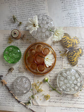 Load image into Gallery viewer, Vintage Glass Flower Frog