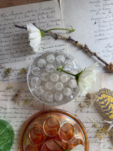 Load image into Gallery viewer, Vintage Glass Flower Frog