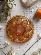 Load image into Gallery viewer, Vintage Glass Flower Frog