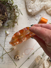 Load image into Gallery viewer, Vintage Glass Flower Frog