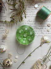 Load image into Gallery viewer, Vintage Glass Flower Frog