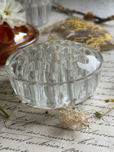 Load image into Gallery viewer, Vintage Glass Flower Frog