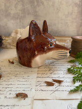 Load image into Gallery viewer, Vintage Quail Fox Head Egg Cup