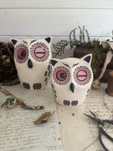 Load image into Gallery viewer, Ceramic Owls by Hannah Turner – Signed