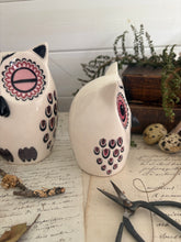 Load image into Gallery viewer, Ceramic Owls by Hannah Turner – Signed