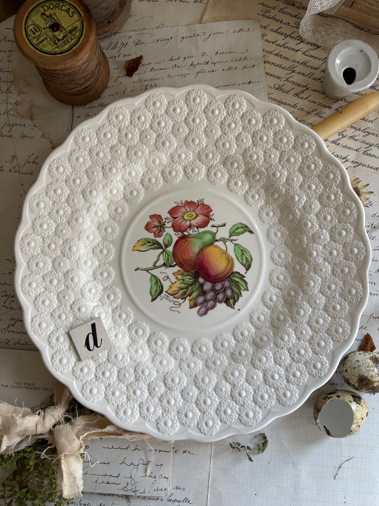 Vintage Copeland Alden Spode Luncheon Plates