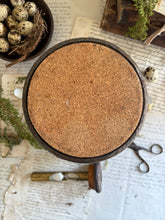 Load image into Gallery viewer, Antique Bobbin Spool Egg Holder with Egg Timer