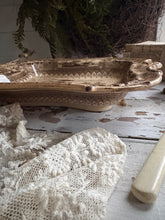 Load image into Gallery viewer, Antique Brown Transfer ware Serving Dish