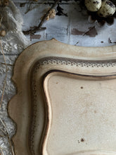 Load image into Gallery viewer, Antique Brown Transfer ware Serving Dish