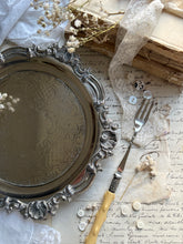 Load image into Gallery viewer, Antique Silver Plated Salver