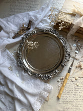 Load image into Gallery viewer, Antique Silver Plated Salver