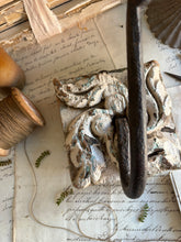Load image into Gallery viewer, Antique Hand-Carved Wooden Wall Hook