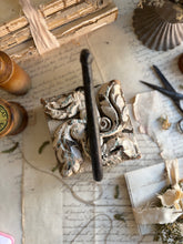 Load image into Gallery viewer, Antique Hand-Carved Wooden Wall Hook