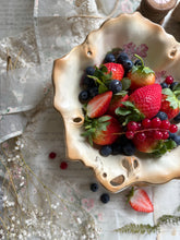 Load image into Gallery viewer, Victorian Crownford Ware Berry Drainer & Plate – Floral Design