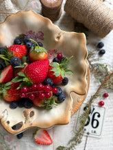 Load image into Gallery viewer, Victorian Crownford Ware Berry Drainer & Plate – Floral Design