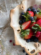 Load image into Gallery viewer, Victorian Crownford Ware Berry Drainer & Plate – Floral Design