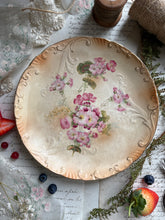 Load image into Gallery viewer, Victorian Crownford Ware Berry Drainer & Plate – Floral Design