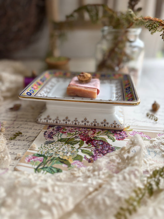 Vintage Porcelain Soap Dish