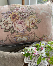 Load image into Gallery viewer, Large Floral Vintage Cushion
